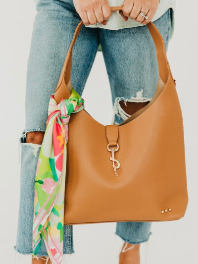 Haddie Hobo Vegan Leather Tote