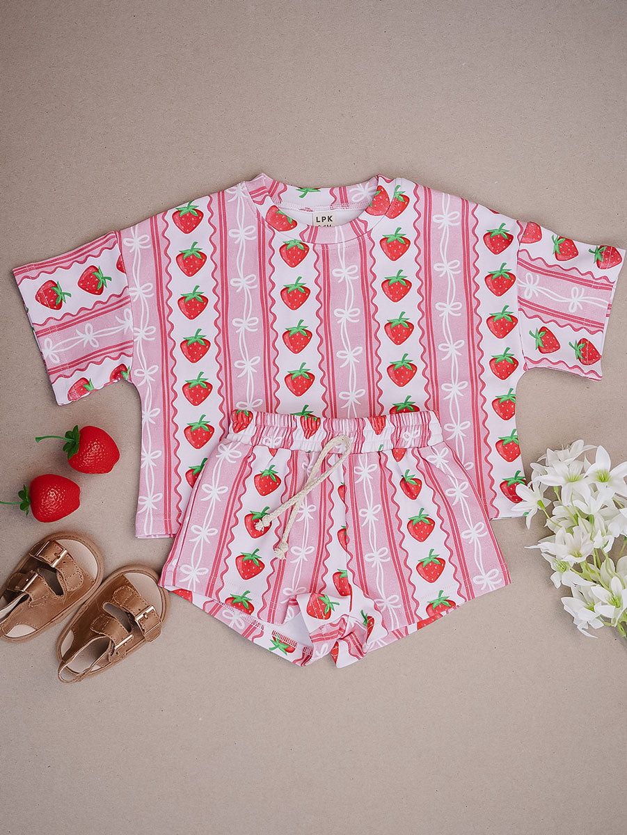 Shorts Set | Strawberry - Image 7