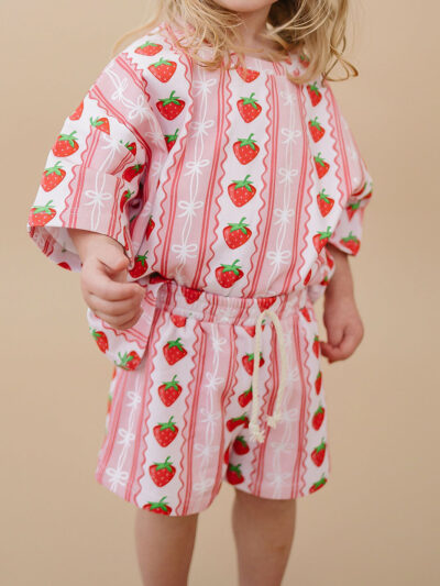 Shorts Set | Strawberry