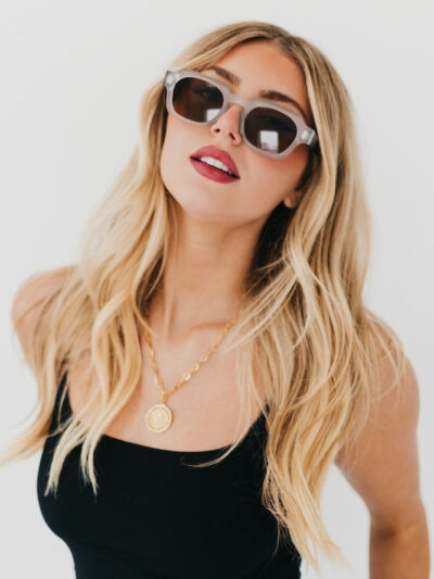 Blocky Square Retro Sunglasses