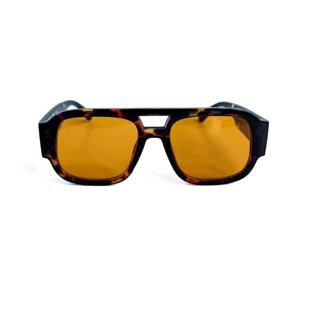 Ellen Retro Square Pilot Sunglasses - Image 9