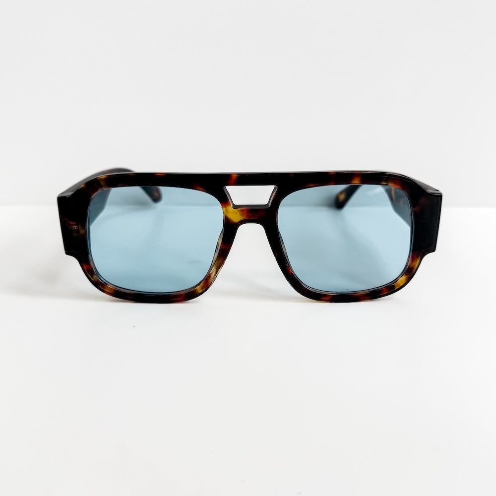 Ellen Retro Square Pilot Sunglasses - Image 7
