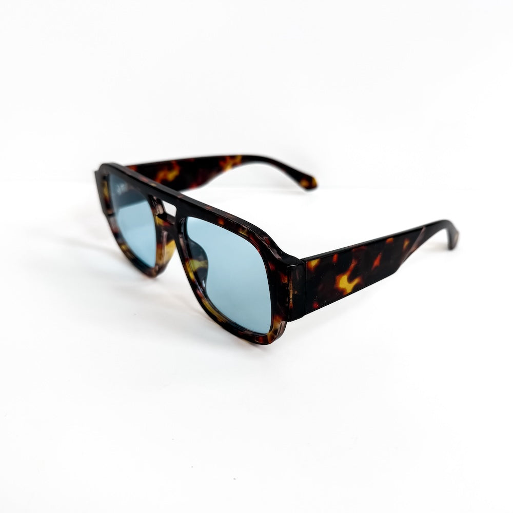 Ellen Retro Square Pilot Sunglasses - Image 8