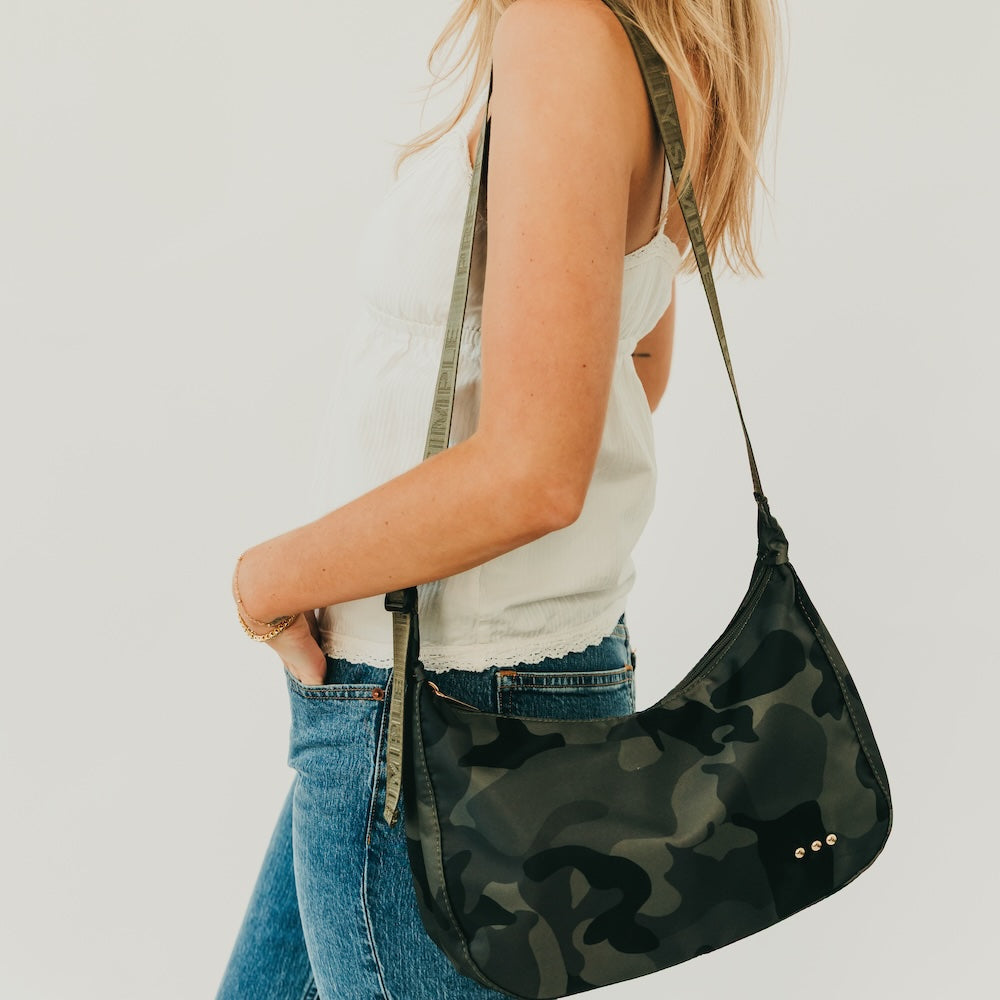 Sara Nylon Crossbody Bag - Image 4